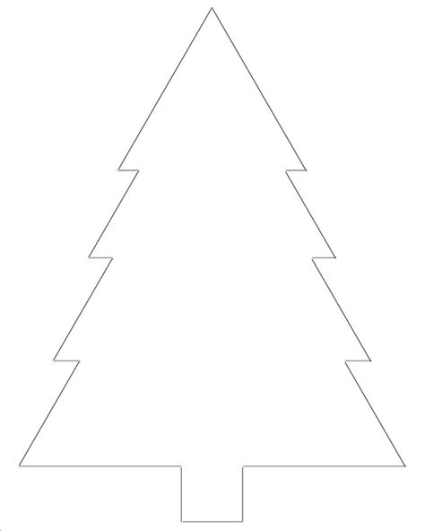 printable christmas tree templates christmas tree template