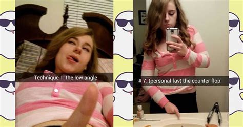 this girl on snapchat hilariously mocked guys who send