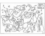 Kleurplaat Orkest Philharmonisch Nederlands Dieren Illustraties Sabine Sinterklaas Ontwerpen Kamerorkest Karakter sketch template