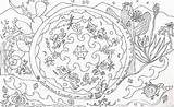 Mandala Nature Coloring Pages Choose Board sketch template