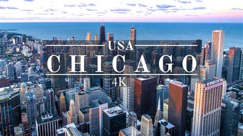chicago usa  drone footage chicago city  uhd world youtube