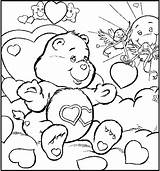 Care Coloring Bears Pages Kids sketch template