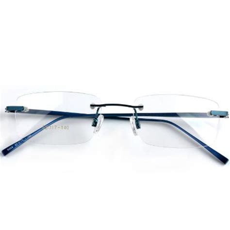 rimless optical eyeglasses frame ultralight prescription glasses frames