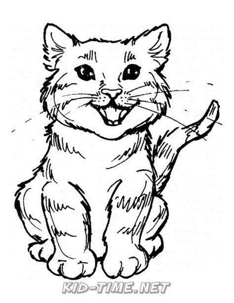 kittens page  cats animals coloring book pages sheets kids time