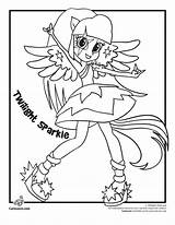 Coloring Pony Equestria Twilight Sparkle Pages Girls Little Pinkie Pie Rainbow Rocks Kids Girl Jr Print Dash Printable Cartoon High sketch template