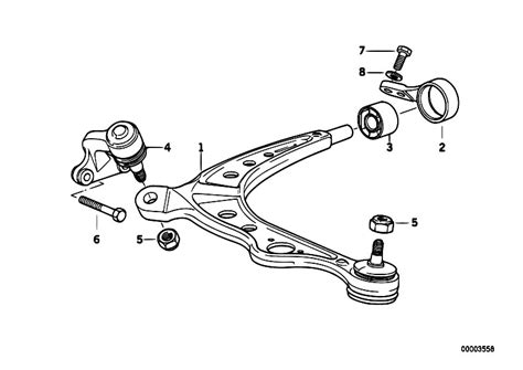 original parts   ix  touring front axle front axle support wishbone estore