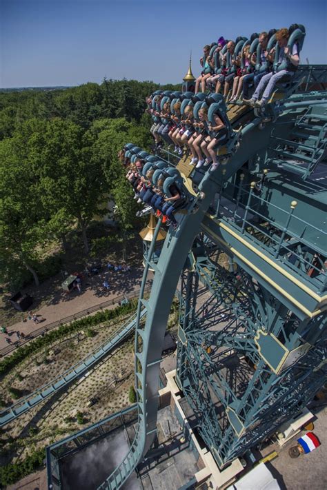 efteling dive coaster baron  opens   public