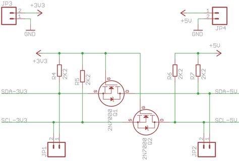 ic logic level converter schematic
