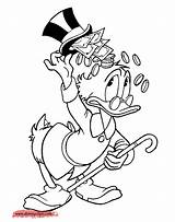 Coloring Scrooge Mcduck Ducktales Colorear Money Dagobert Swims Ceras Aprendiendo Junio Personajes Ingrahamrobotics sketch template