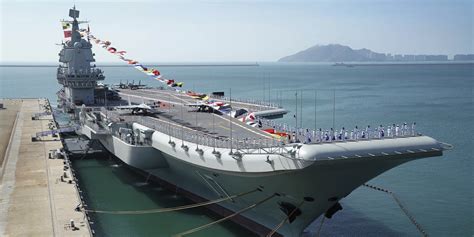 china indigenous aircraft carrier begins sea trials daily sabah