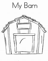 Barn Coloring Pages Clipart Chicken Coop Animals Red House Color Printable Colouring Farm Getdrawings Netart Getcolorings sketch template