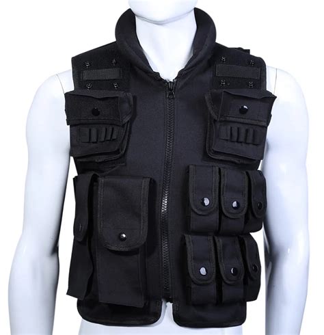 tactical vest cool mens hunting vest outdoor black training military