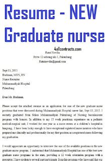 sample resume   graduate registered nurse sample contracts