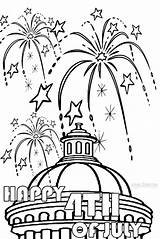 Fireworks Coloring Pages Printable Kids Cool2bkids July 4th Firework Night Sheets Choose Board sketch template