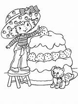 Shortcake Strawberries Dolls sketch template