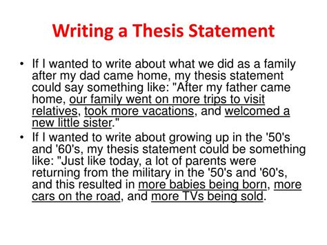 write  thesis