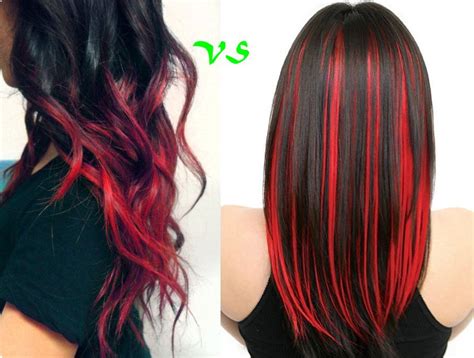violas fashion beauty blog reblog welche  schwarze haare rote