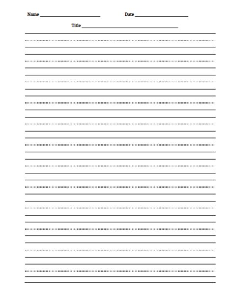 writing paper  lines  grade