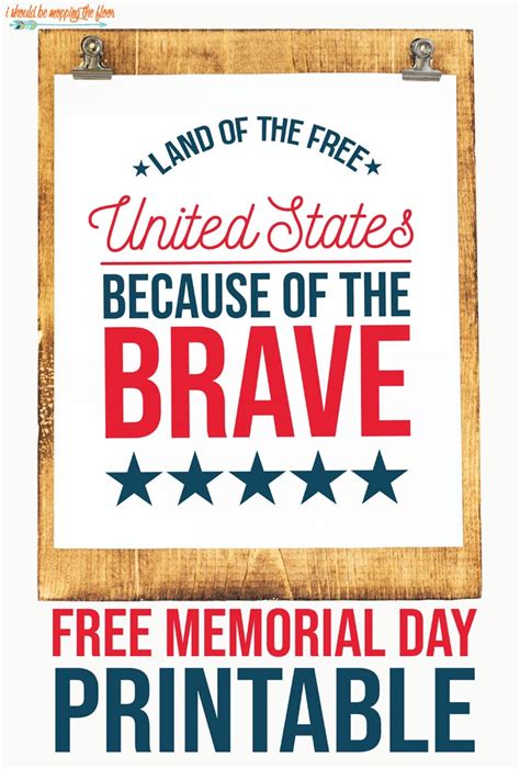 memorial day printables    mopping  floor