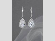 Wedding jewelry Swarovski Crystal Wedding earrings Bridal jewelry