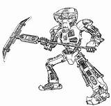 Bionicle Kolorowanki Bionicles Ninjago Dla Ausmalbild Knights Kaynak Wydruku Coloringhome sketch template