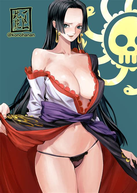 Rule 34 Boa Hancock Female Female Only Konohana Naked One Piece