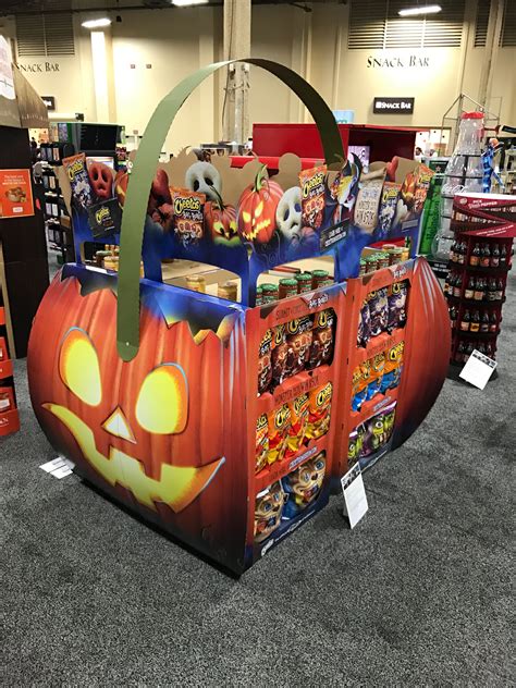 frito lay halloween pallet display pos display store displays display design stand design