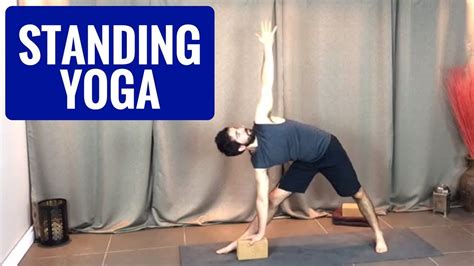 fundamentals  standing yoga poses full routine youtube