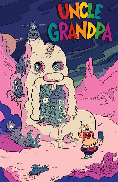 kaboom s october solicits uncle grandpa is coming
