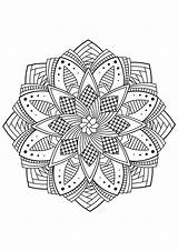 Mandala Kleurplaat Para Colorear Bloem Flor Coloring Flower Dibujo Bilde Gratis Blomst Fargelegge Imprimir Dibujos Printen Om Te Kleurplaten sketch template