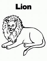 Lion Coloring Pages Printable Kids Color Lions Colour Colouring Clipart Cub Book Library Popular Letter Getdrawings sketch template