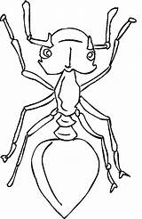 Ants Fourmi Ant Bestcoloringpagesforkids Coloriages Popular sketch template