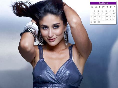 kareena kapoor desktop calendar 2013 zero figure beauty