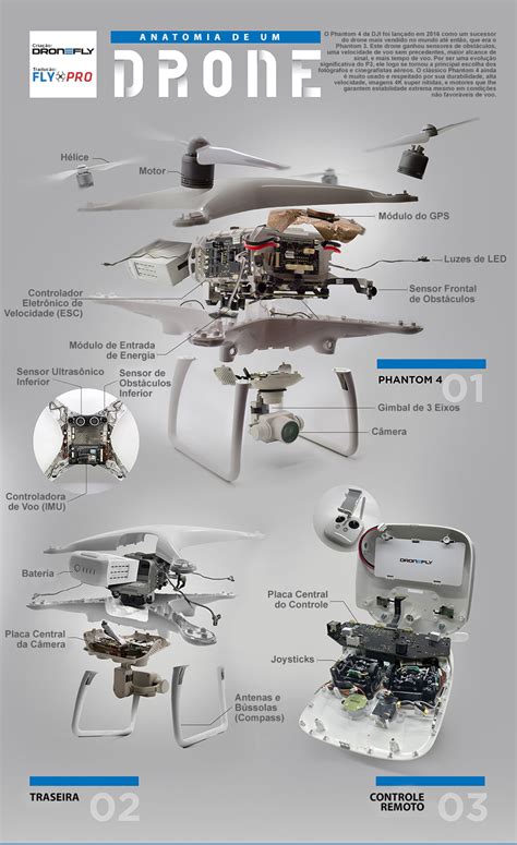 anatomia de um drone flypro  melhor loja de drones  brasil