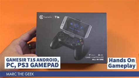 gamesir ts gamepad  android pc ps hands  review youtube