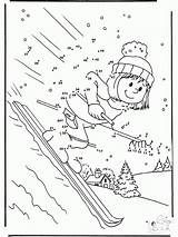 Coloring Pages Winter Sports sketch template