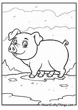 Pig Iheartcraftythings Pigs sketch template