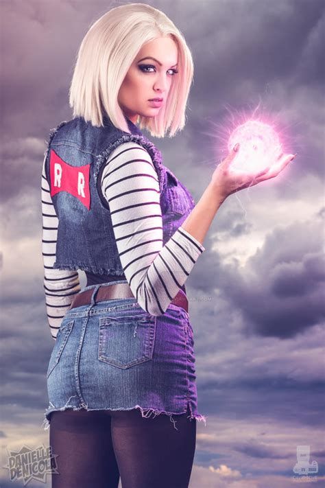 Android 18 Dragon Ball Z Cosplay By Danielledenicola On