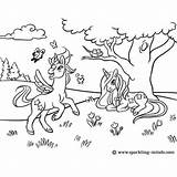 Minds Meadow Unicorns sketch template