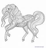 Pferd Pferde Malvorlagen sketch template