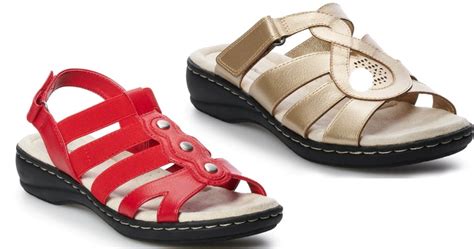 croft and barrow women s sandals only 11 99 at kohl s