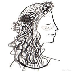 girl faces illustrated ladies girl face doodle coloring pages