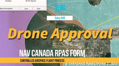 nav canada drone controlled airspace flight permission youtube