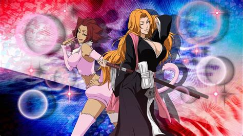 haineko and rangiku bleach anime bleach anime art bleach characters