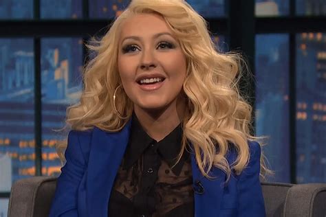 Christina Aguilera Imitates Samantha From Sex And The