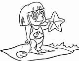 Starfish Coloring Star Pages Clipart Sea Printable Sheets Cliparts Line Clip Girl Kids Cute Favorites Add Library Coloringfolder Print sketch template