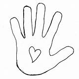 Handprint Clipartion Clipartmag Clipartbest Robbygurl Mommy Helping sketch template