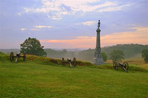 dawn   gettysburg national military park today   commemoration