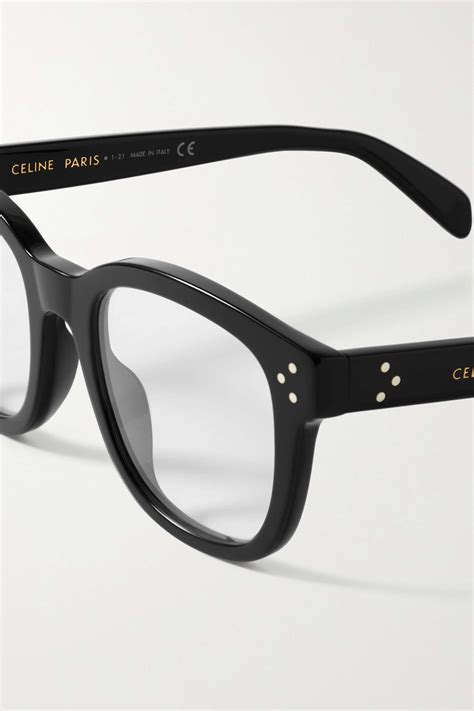celine eyewear d frame acetate optical glasses net a porter