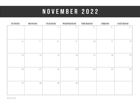 november  calendar  printable calendar  november